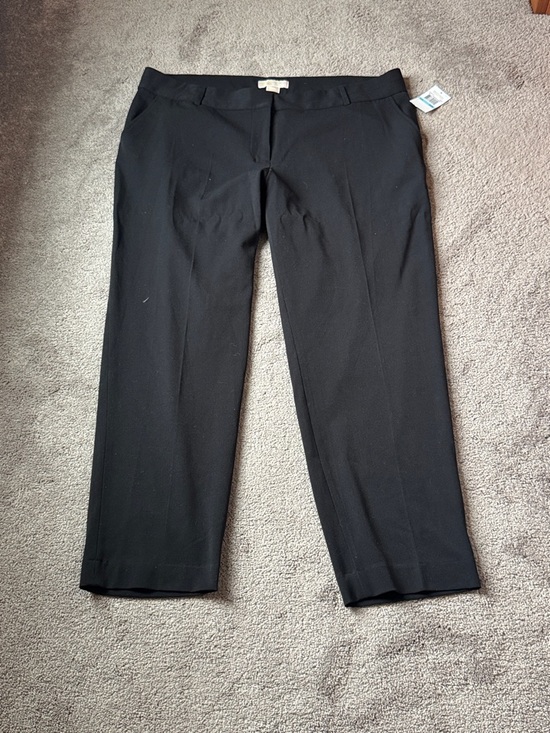 NWT Michael Michael Kors Black Dress Pants SIZE 20W Plus Career Workwear